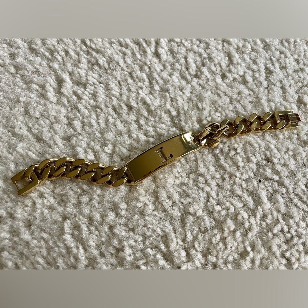 C Wonder Chunky Monogram ID Bracelet